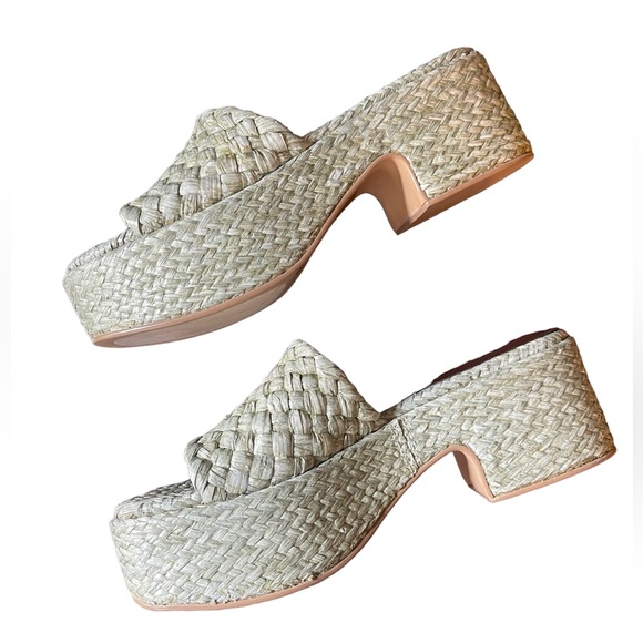 Jeffrey Campbell Shoes - NEW - Jeffrey Campbell Marla Woven Platform Sandals